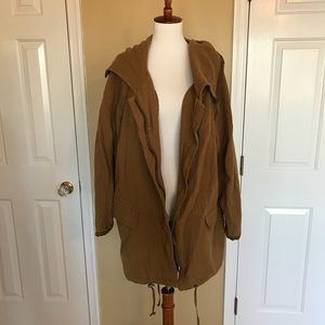 Mango oversized light coat jacket